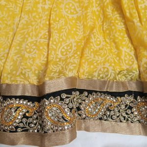 Stone Work Gown With Duppata