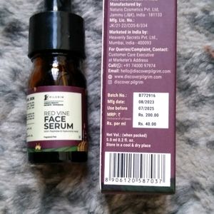 Pilgrim Red Vine Face Serum (5ml)