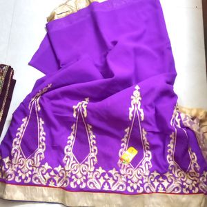 Lahnga Saree With Blouse