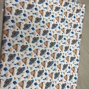 Beautiful Butterfly Print Fabric Material