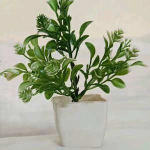 4pc Mini Artificial Plants for Home & Office Decor