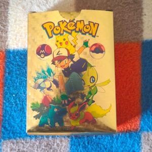 55 DECK GOLD FOIL POKEMON CARDS