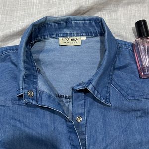 Denim Women Shirt ! Size S