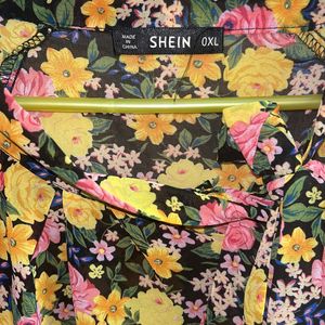 Shein Floral Top