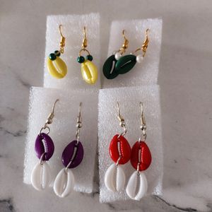 Combo Of 4 New Earrings