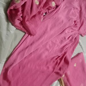 Pink Suit Set With Dupatta