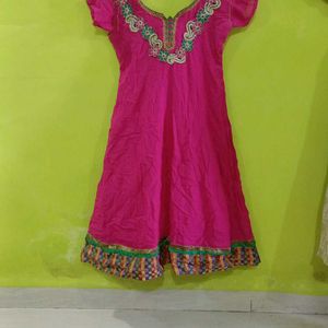 Anarkali Red Rose