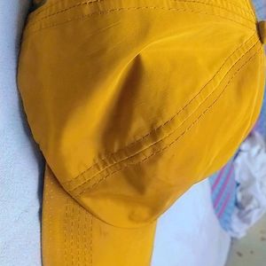 Stylish Cap With Yellow Colour (Free Size)