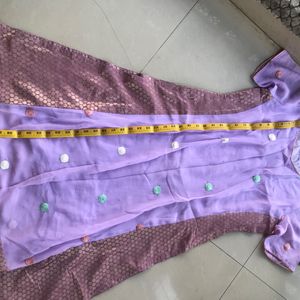 Lavender Salwar Suit