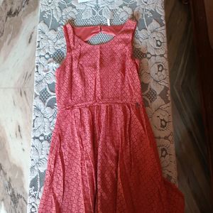 Brand ONLY A Line Coral flowy Dress