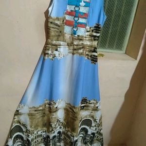Long Gown.Sleeves Are Attached Inside.