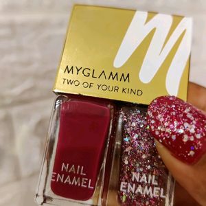 Myglam Two In One Nail Paint Combo