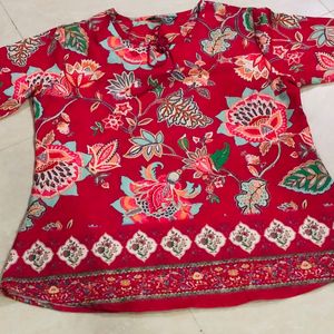 New Kalamkari Print Top