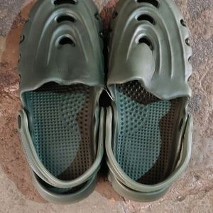 Men's Olive Clogs