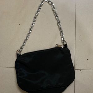 Urbanic Black Hobo Bag