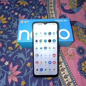 REALME NARZO 50i With Original Box & Charger