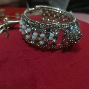 Bracelet With Hair Jewellery