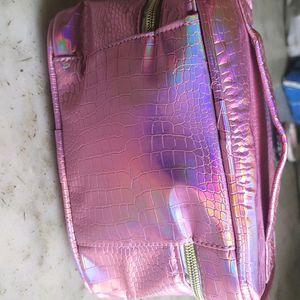 Colorbar Fish Scale Pink Vanity Bag Brand New