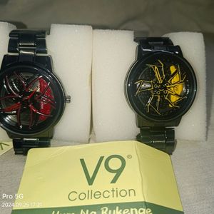 V9 Rotating Alloy Wheel Watch Totally New