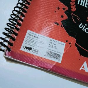 200 Pages Spiral Notebook