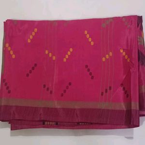 VIMAL Branded Saree With Blouse And Paticoat.