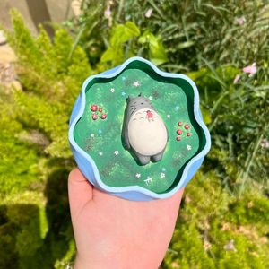 Ghibli Clay Trinket