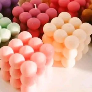 Silicone Bubble Candle Mould