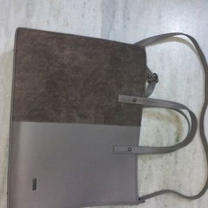 Wenz Dual Design Leather Bag With Laptop Pocket