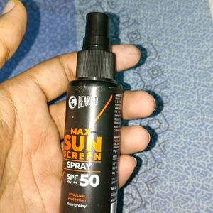 Beardo Sunscreen Spray Spf 50