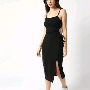 Women's Bodycon Solid Dress