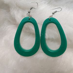 Teal Green Earrings