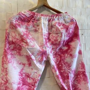 Tie Dye Pink Jogger