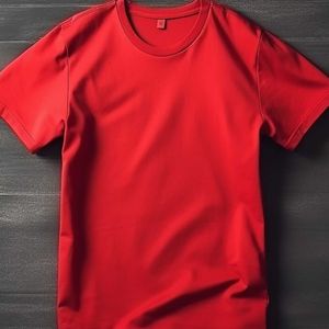 Red Tshirt Plain