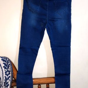 Blue Colour Girls & Women Jeans