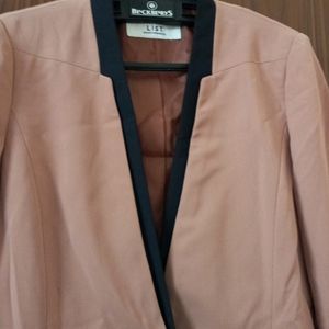 Korean Nude Formal Blazer