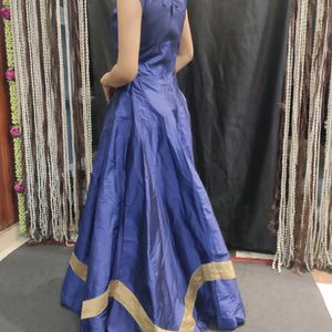 Navy Blue Ethnic Gown