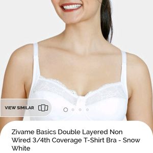 Zivame Basics Double Layered Non Wired T-Shirt Bra
