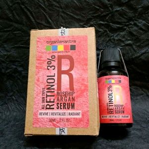 Retinol Rosehip Argan Serum