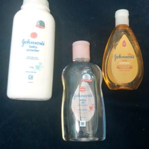 Baby Shampoo , Powder And Oil