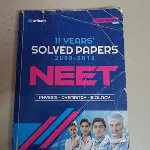11 Yrs Solved Neet Papers By Arihant