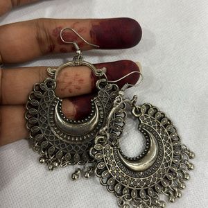 Oxidised Earrings