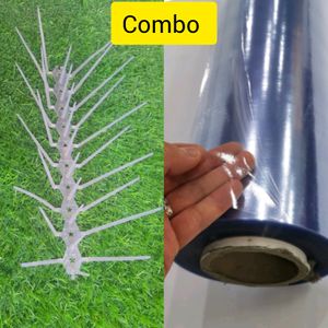 🔥4 Bird Spike+Plastic sheet/curtain roll