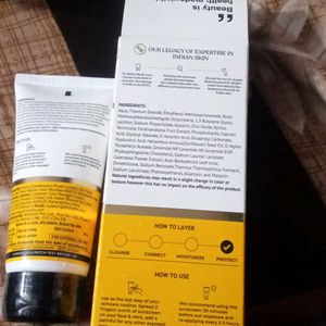 Dr Seth Sunscreen SPF 50+ New Sealed Tube No Coin