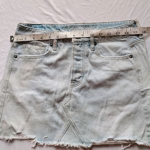 Denim Mini Skirt