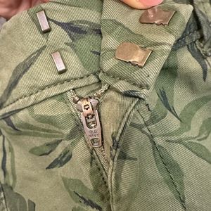 Old Navy Floral Military Trousers