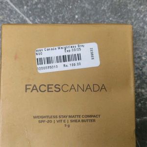 Facescanada Compact Weightless Matte ✨✨✨