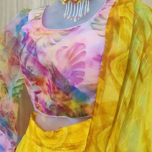 Haldi Special Lahenga Choli