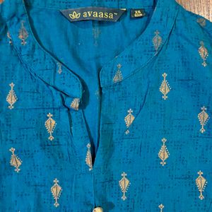 Combo- AVAASA Cotton Kurta & FIG Pant