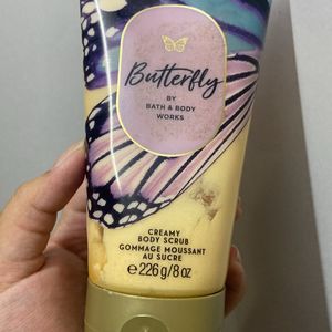 Bbw butterfly creamy scrub