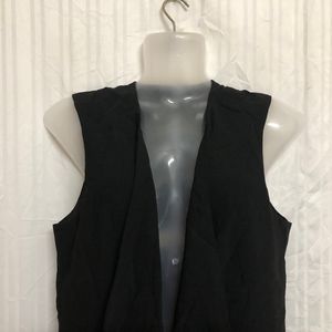 RW & CO.  Oversize Open Longline Slim Waistcoat